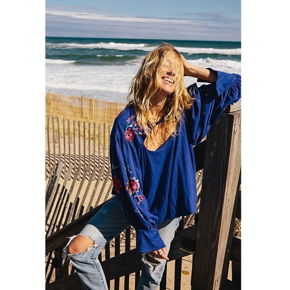 FREE PEOPLE ( SM & MED ) Lita Embroidered Bell - Picture 2 of 8